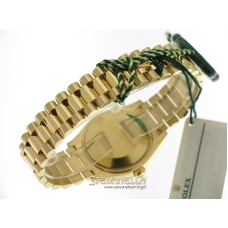 Rolex Datejust 31 ref. 278278-0004 oro giallo 18kt Malachite 6/9 diamanti President nuovo